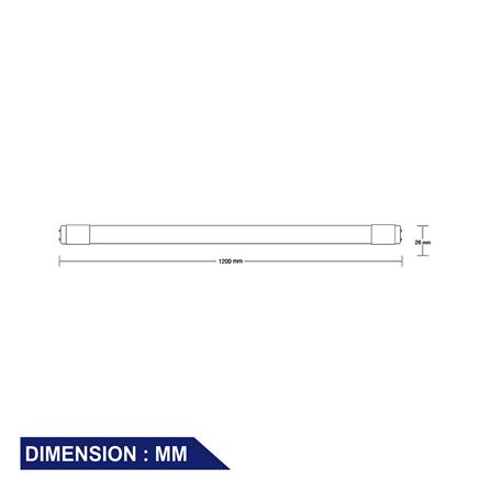 ชุดรางนีออน LED BEC PORTO 18 วัตต์ DAYLIGHT_3