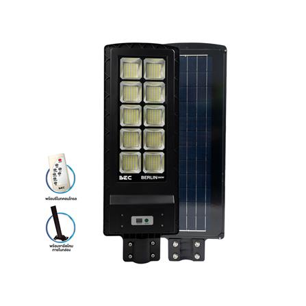 ไฟถนน SOLAR BEC BERLIN 300 วัตต์ WARM WHITE สีดำ_0