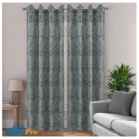 ผ้าม่าน EYELET ME LIVING BLUME UV 140X220 ซม. สีเทา_3