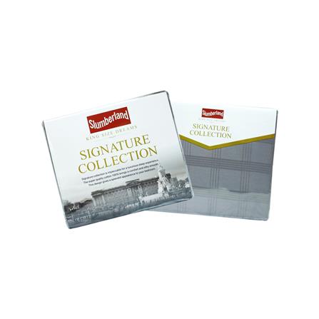 ชุดผ้าปูที่นอน 5 ฟุต 5 ชิ้น SLUMBERLAND SYLVESTER สี GREY_3