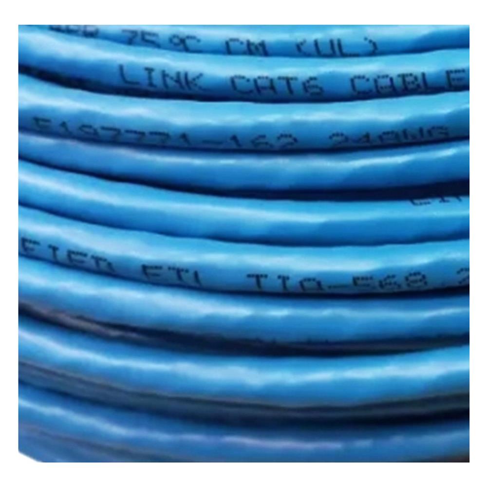 สาย LAN CAT6 LINK US-9106A-1 100 ม. สีฟ้า