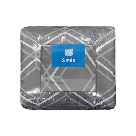 ชุดผ้าปูที่นอน 3.5 ฟุต 4 ชิ้น PICASSO SMILE สี LIMA GREY_4