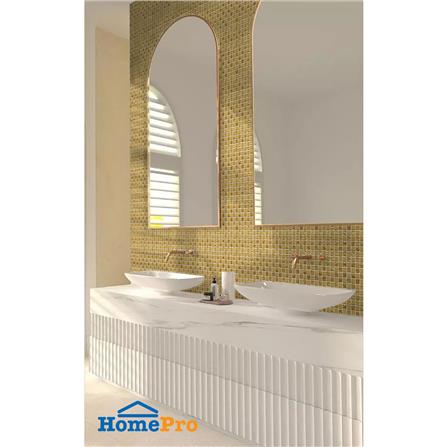 โมเสคแก้ว 30x30 ซม. GLASCERA ไชนีย์ 1 ทอง_2