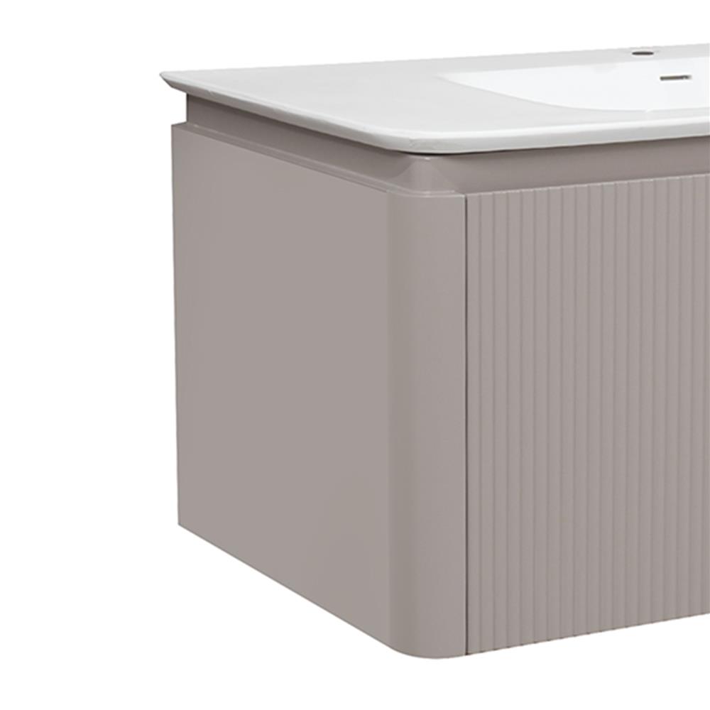 อ่างล้างหน้าเคาน์เตอร์ MOYA VC-2205B สีเบจ