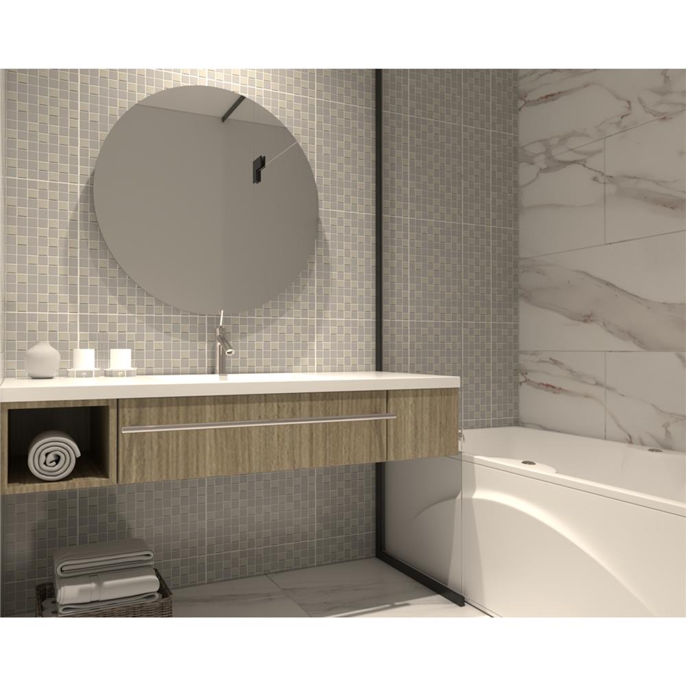 โมเสคแก้ว 30x30 ซม. GLASCERA แมตต์ แกรนด์ เงิน