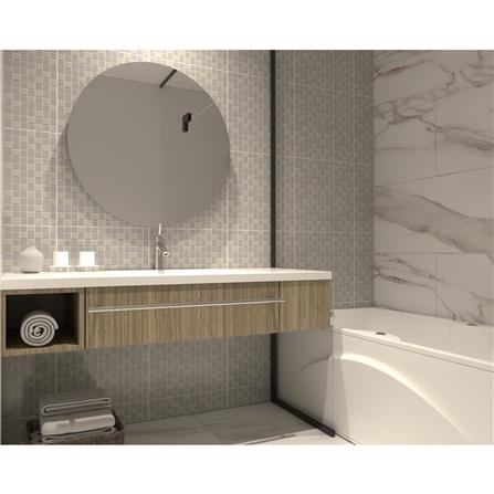 โมเสคแก้ว 30x30 ซม. GLASCERA แมตต์ แกรนด์ เงิน_2