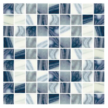 โมเสคแก้ว 30x30 ซม. GLASCERA โอเชี่ยน บรัช 3 น้ำเงิน_0