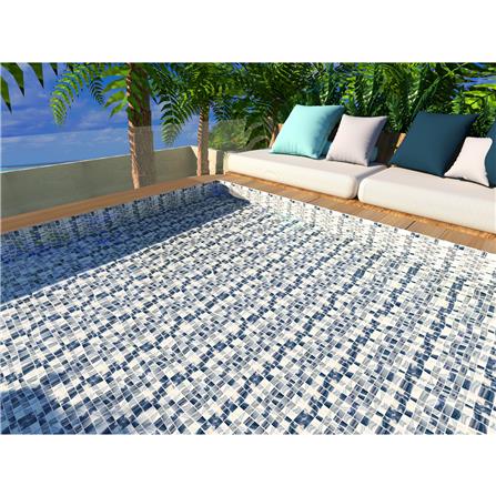 โมเสคแก้ว 30x30 ซม. GLASCERA โอเชี่ยน บรัช 3 น้ำเงิน_1