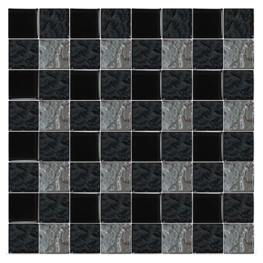 โมเสคแก้ว 30x30 ซม. GLASCERA วีฟว์ ซิลเวอร์