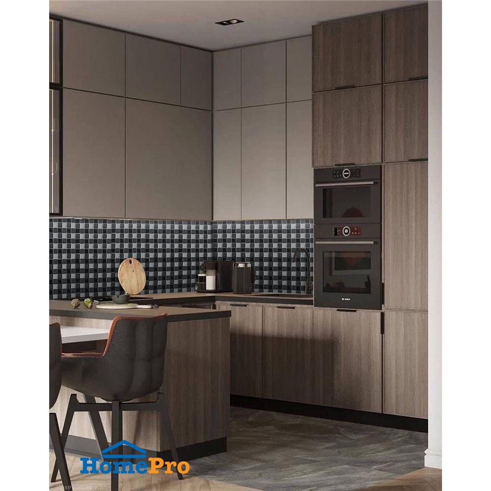 โมเสคแก้ว 30x30 ซม. GLASCERA วีฟว์ ซิลเวอร์