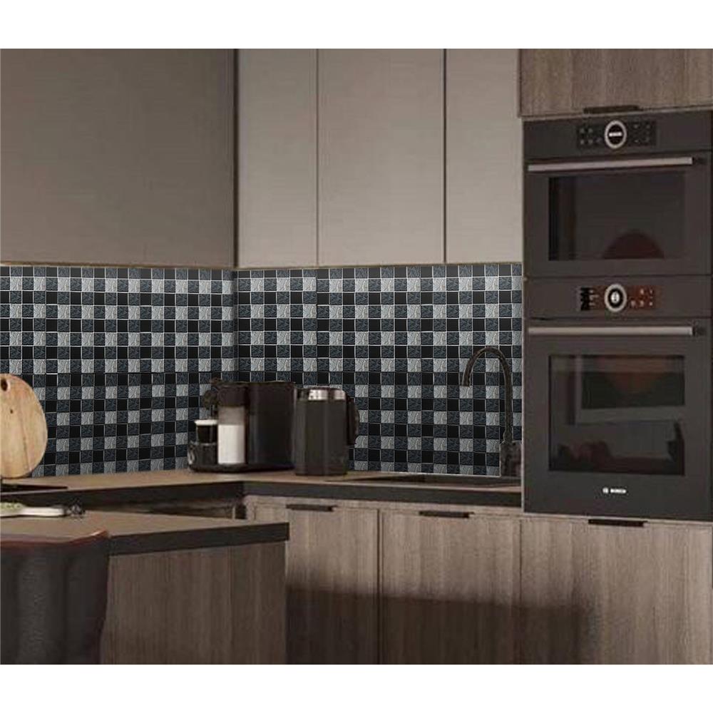 โมเสคแก้ว 30x30 ซม. GLASCERA วีฟว์ ซิลเวอร์