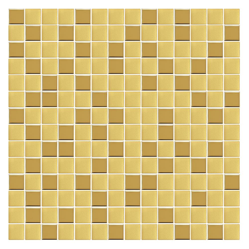 โมเสคแก้ว 30x30 ซม. GLASCERA แมตต์ แกรนด์ โกลด์
