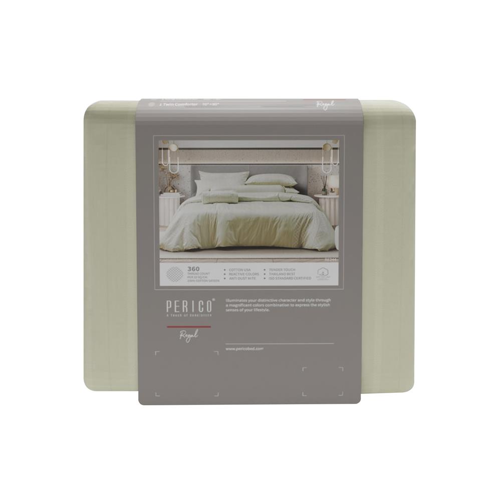 ชุดผ้าปูที่นอน 5 ฟุต 3 ชิ้น PERICO REGAL PRINT RE244