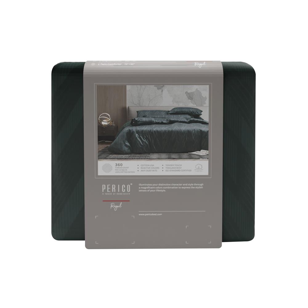 ชุดผ้าปูที่นอน 3.5 ฟุต 2 ชิ้น PERICO REGAL PRINT RE243