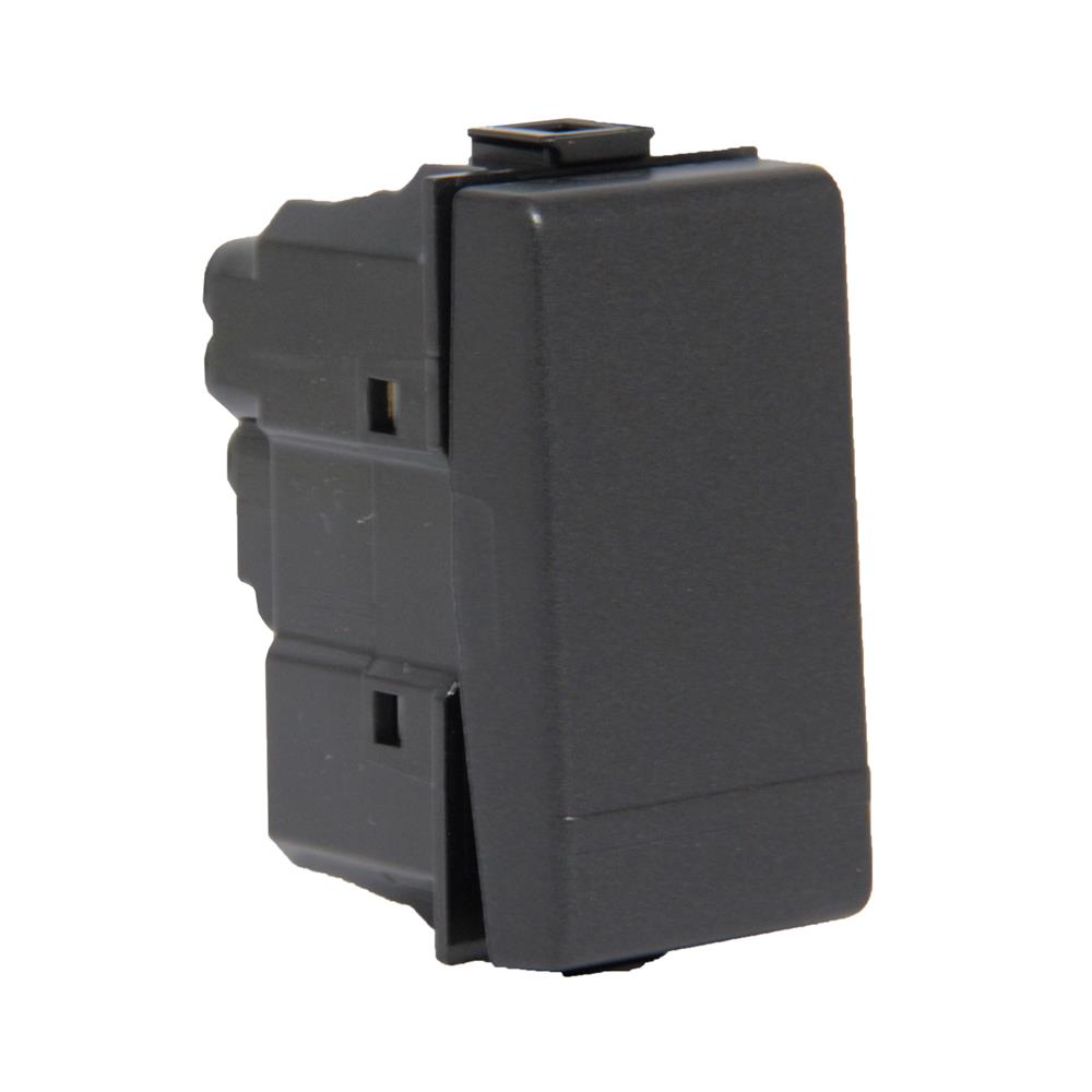 สวิตช์ 2 ทาง BTICINO SAG5003WTN ขนาด 1 ช่อง สีดำ