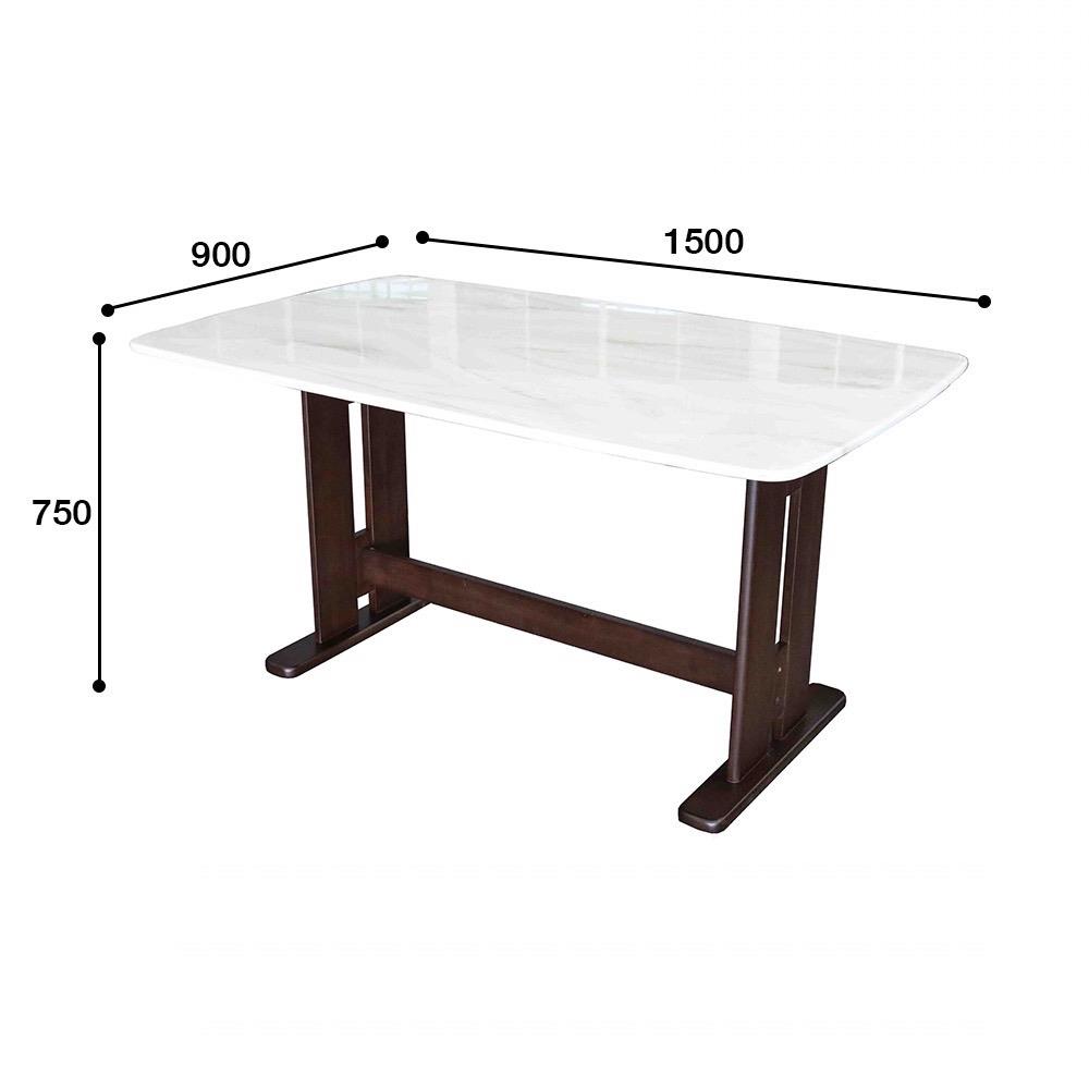 โต๊ะอาหาร GROWN EMPORIUM สี LIGHT WALNUT