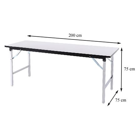 โต๊ะอเนกประสงค์ ME LIVING T25 FORMICA 75X200 ซม. สีขาว_6