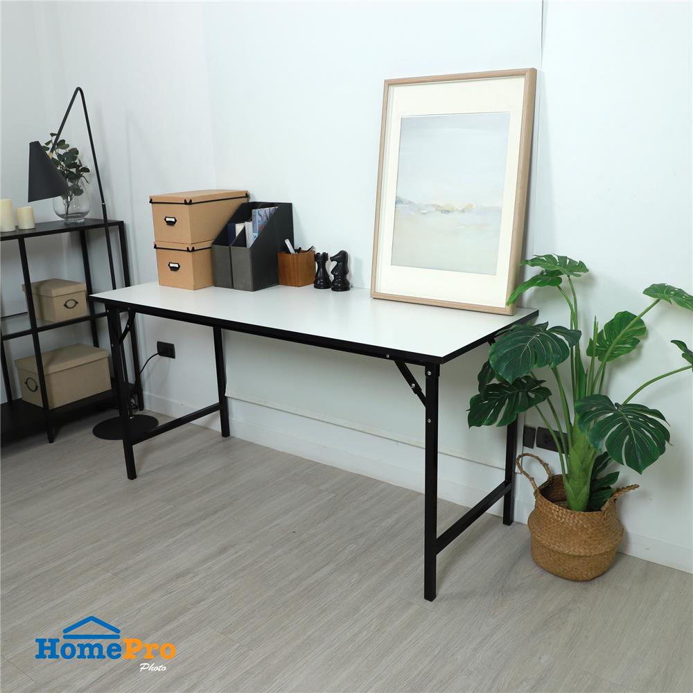 โต๊ะอเนกประสงค์ ME LIVING T19 MELAMINE 60X150 ซม. สีขาว