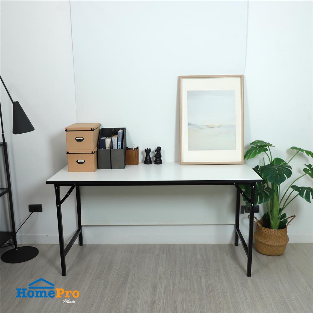 โต๊ะอเนกประสงค์ ME LIVING T19 MELAMINE 60X150 ซม. สีขาว