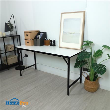 โต๊ะอเนกประสงค์ ME LIVING T19 MELAMINE 60X150 ซม. สีขาว_4