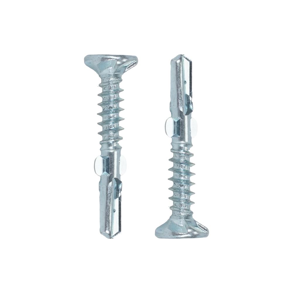 สกรูยึดไม้ฝามีปีก TF DEXZON 8x1 นิ้ว (แพ็ก 30 ชิ้น)