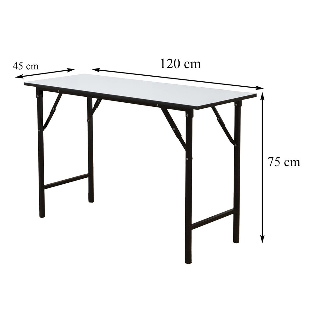 โต๊ะอเนกประสงค์เหลี่ยม FURDINI FN-45120 TOP16 สีขาว