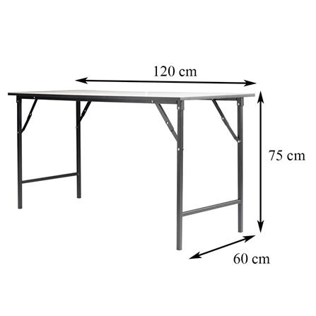 โต๊ะอเนกประสงค์ ME LIVING T19 FORMICA 60X120 ซม. สีขาว_7