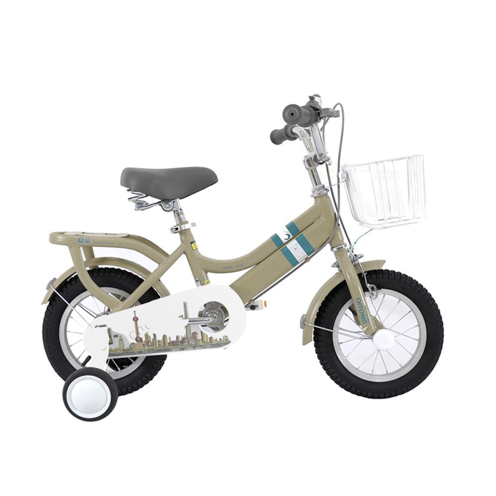 จักรยานเด็ก QITONG TN22A04 16 นิ้ว สีเขียวกากี