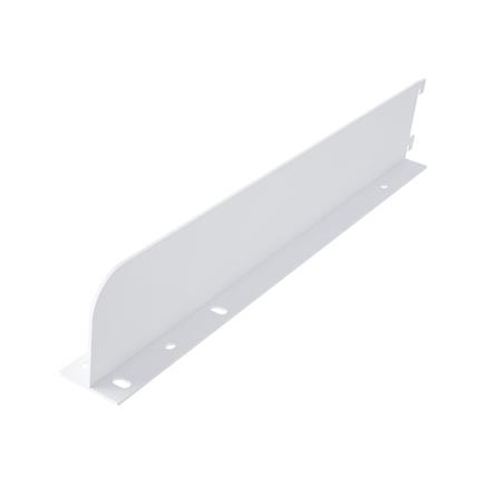 แขนรับชั้นเหล็กคู่ขอบสูง STACKO FLEXI 40CM สีขาว_0