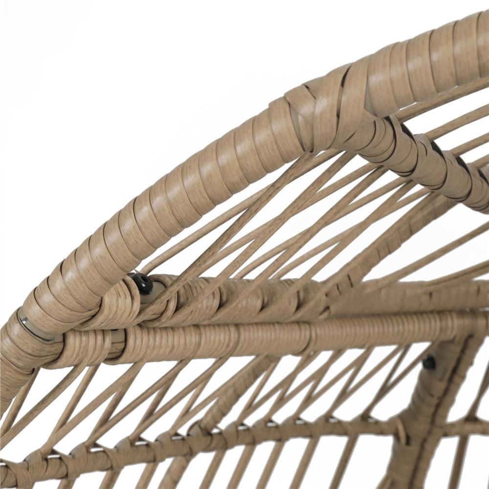 เก้าอี้พักผ่อน SPRING WICKER EGG BALLENE สีเบจ