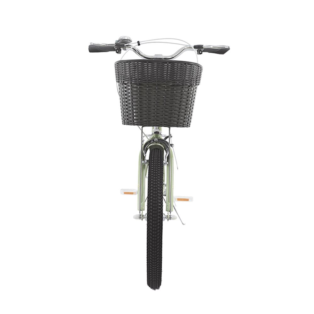 จักรยานแม่บ้าน QITONG TN21A07 20 นิ้ว สีเขียว