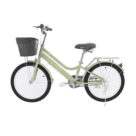 จักรยานแม่บ้าน QITONG TN21A07 20 นิ้ว สีเขียว_1