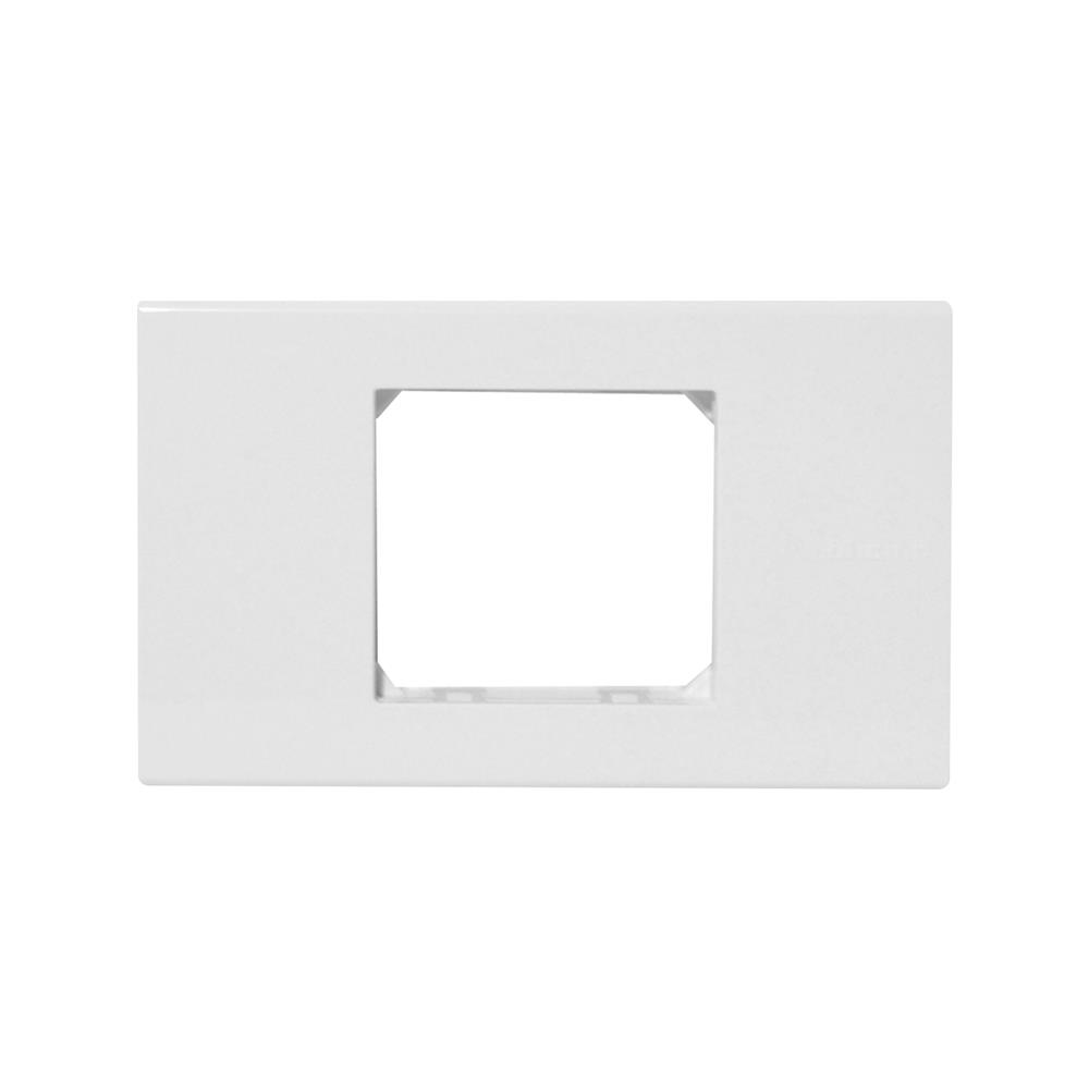 หน้ากาก 2 ช่องกลาง BTICINO SAM5522N สีขาว