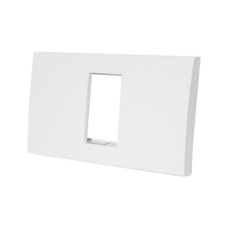 หน้ากาก 1 ช่อง BTICINO SAM5501N สีขาว_1