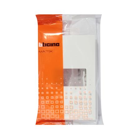 หน้ากาก 1 ช่อง BTICINO SAM5501N สีขาว_3