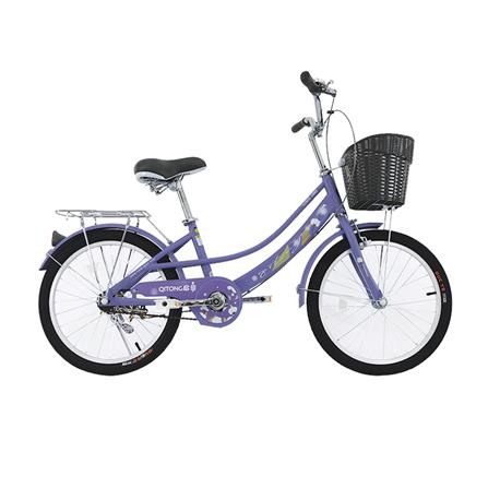 จักรยานแม่บ้าน QITONG TN22A07 20 นิ้ว สีม่วง_0