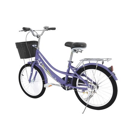 จักรยานแม่บ้าน QITONG TN22A07 20 นิ้ว สีม่วง_2