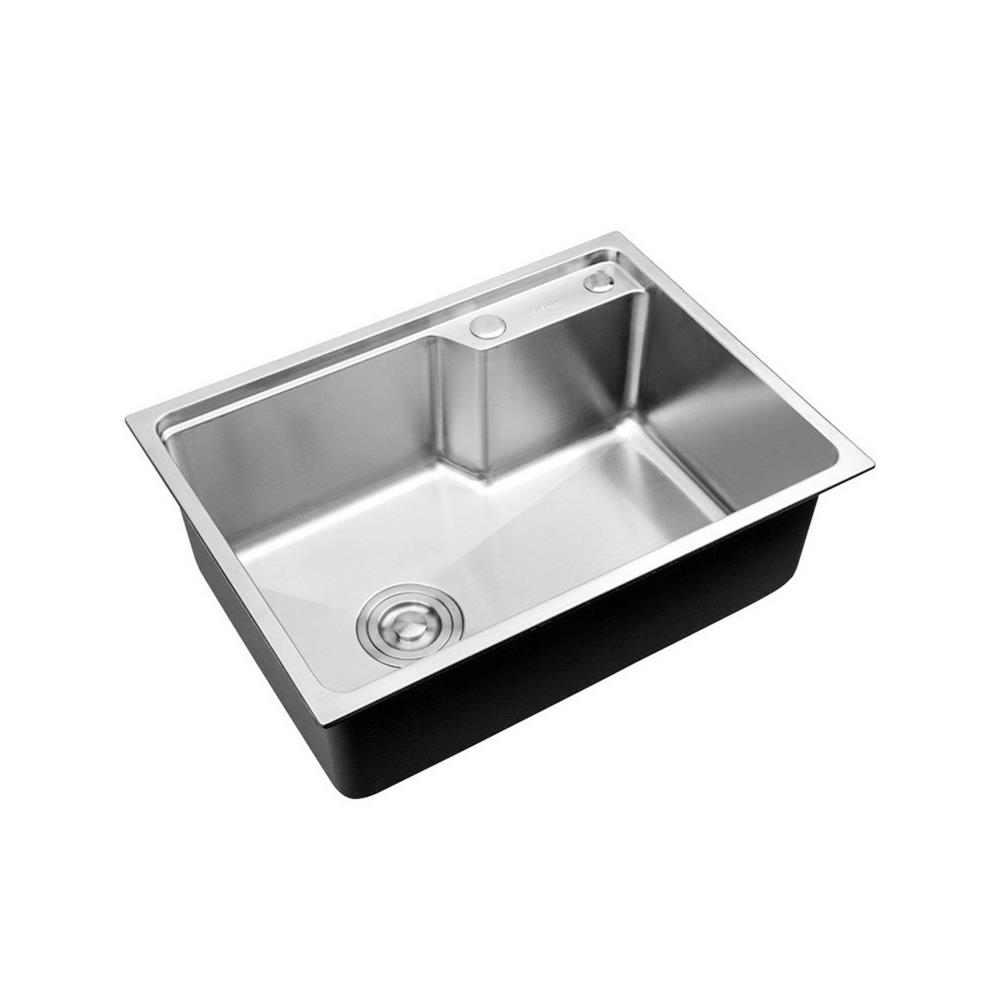 ซิงค์ฝัง 1 หลุม THAI FORWARD FH657 สีเงิน