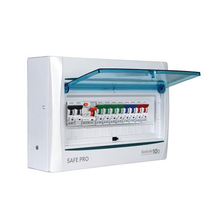 ชุดตู้คอนซูมเมอร์ยูนิต 8 ช่อง 50 แอมป์ พร้อม RCCB LAMPTAN SAVE PRO_1