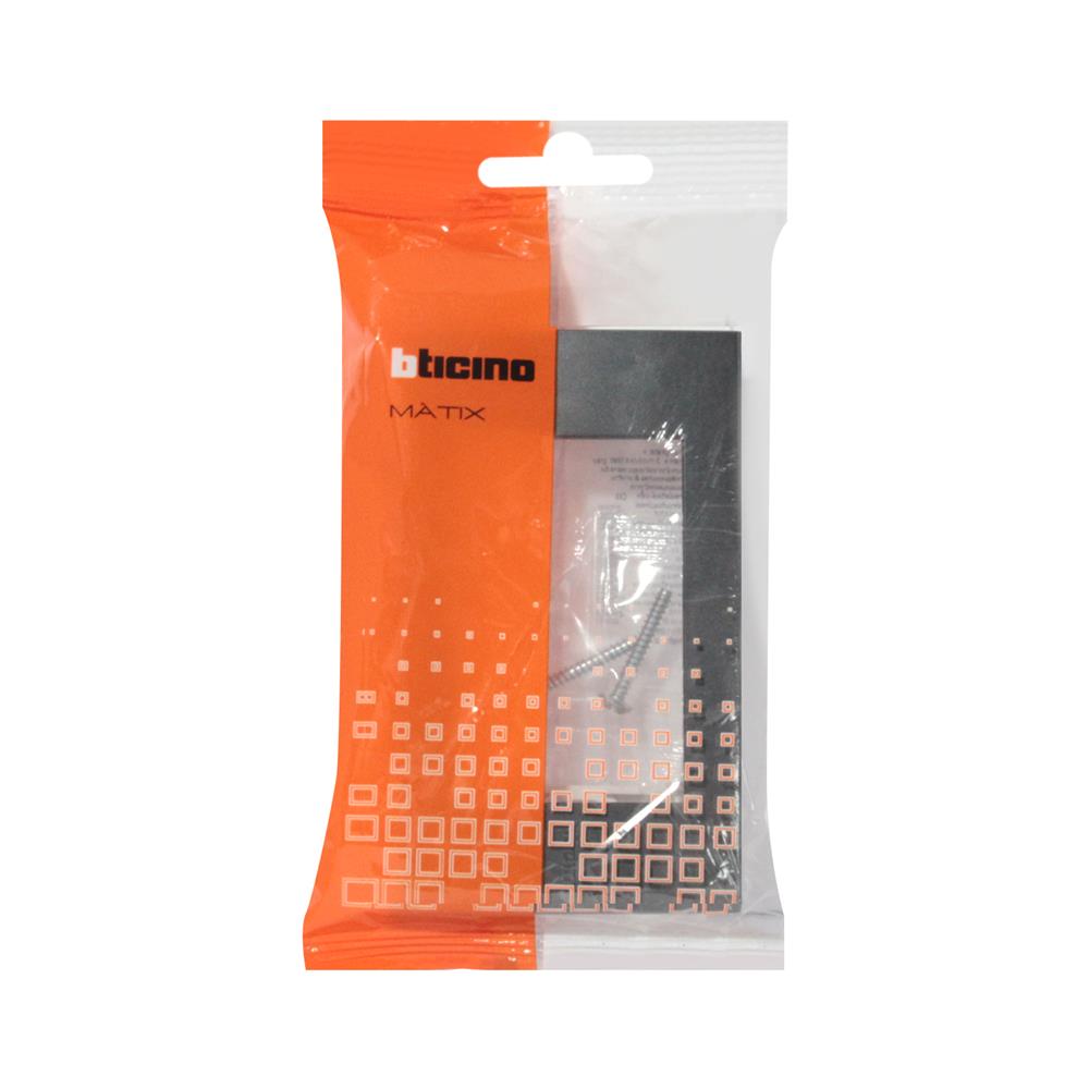 หน้ากาก 3 ช่อง BTICINO SAG5503N สีดำ