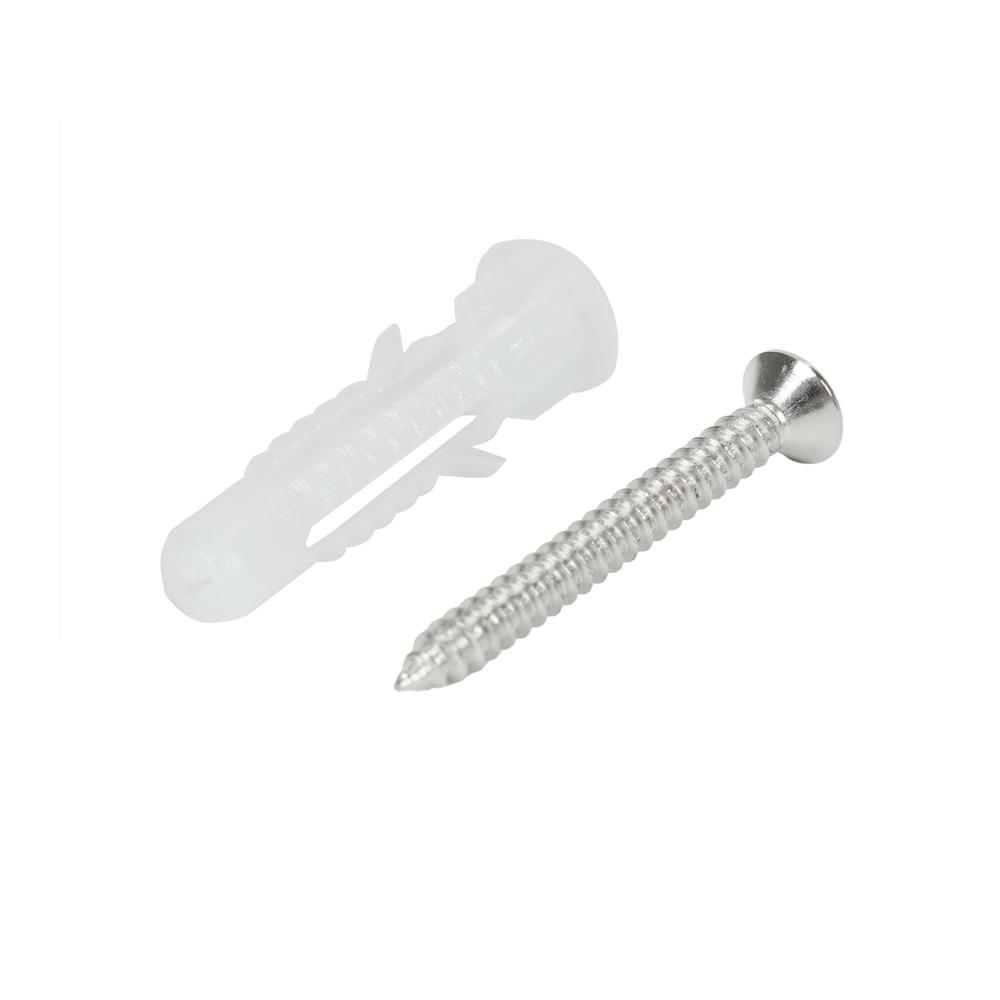 พุกอิฐบล็อกพร้อมสกรู DEXZON 8x1-1/2 นิ้ว (แพ็ก 50 ชิ้น)