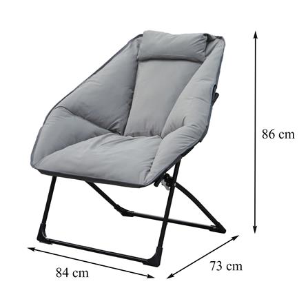 เก้าอี้พักผ่อน FURDINI CHESS สีเทา_6