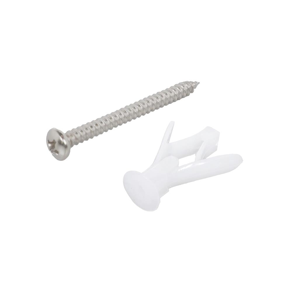 พุกผีเสื้อพร้อมสกรู DEXZON 6x1-1/2 นิ้ว (แพ็ก 20 ชิ้น)