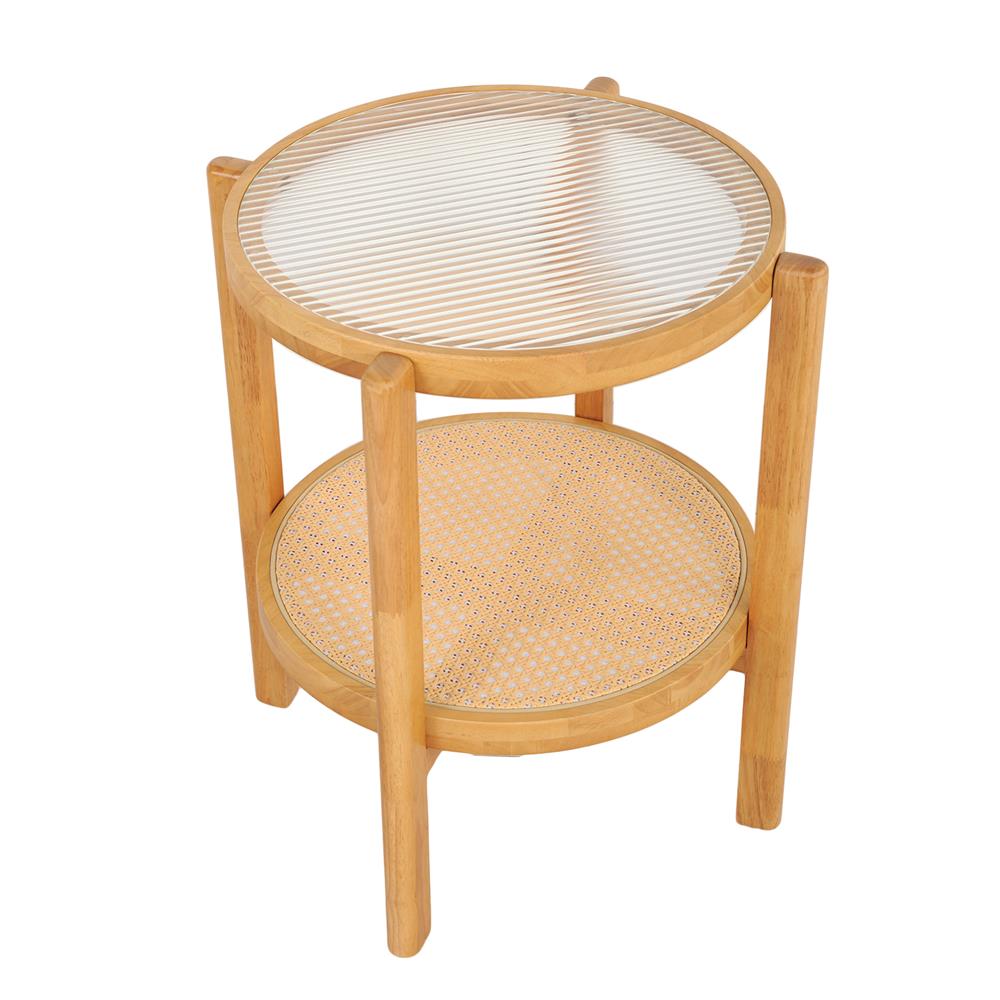 โต๊ะข้าง FURDINI MONIZ B-3011-1 สี NATURAL