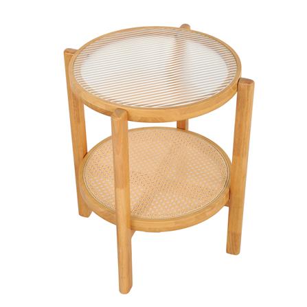 โต๊ะข้าง FURDINI MONIZ B-3011-1 สี NATURAL_2