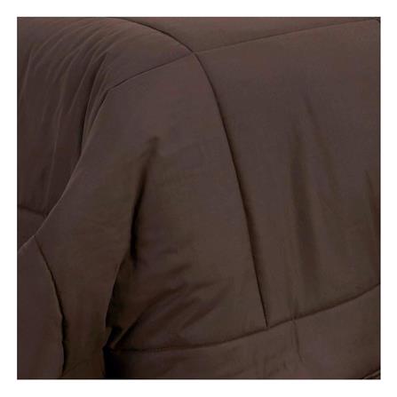 ชุดผ้าปูที่นอน 5 ฟุต 6 ชิ้น FOUNTAIN COLOR 70204-FTBROWN_1