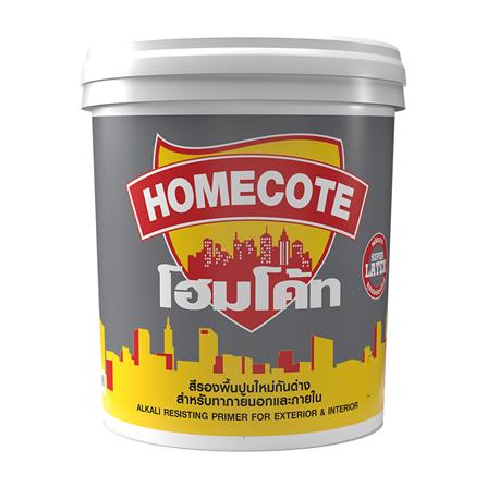 สีรองพื้นปูนใหม่ TOA HOMECOTE 1000 ด้าน 5 แกลลอน_0