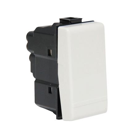 สวิตช์ 1 ทาง BTICINO SAM5001WTN ขนาด 1 ช่อง สีขาว_1