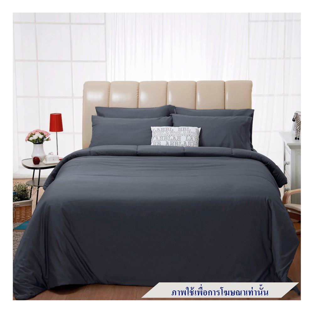 ชุดผ้าปูที่นอน 5 ฟุต 6 ชิ้น FOUNTAIN COLOR 70204-FTGRAY