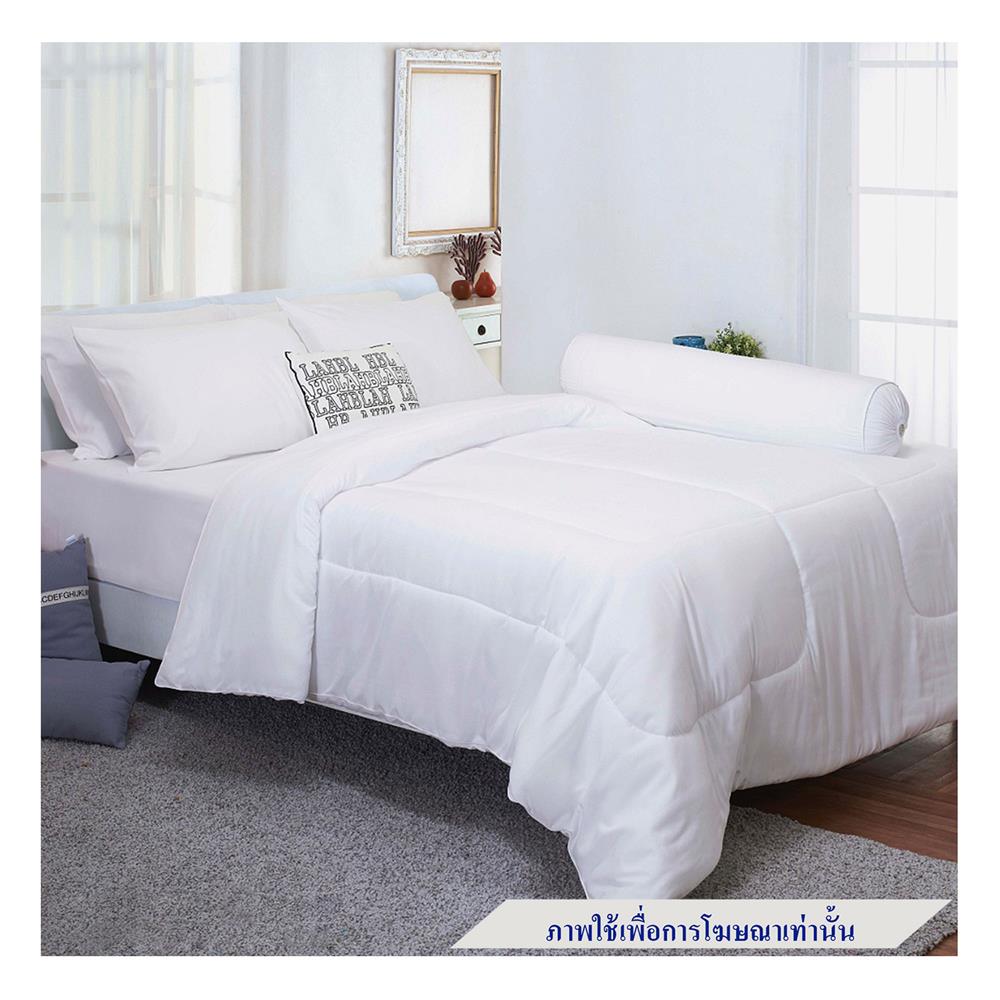 ชุดผ้าปูที่นอน 5 ฟุต 6 ชิ้น FOUNTAIN COLOR 70204-FTWHITE